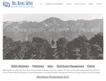 Tablet Screenshot of bbwineinc.com